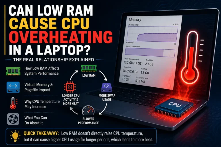 Can Low Ram Cause CPU Overheating In A Laptop? (2026 Guide)