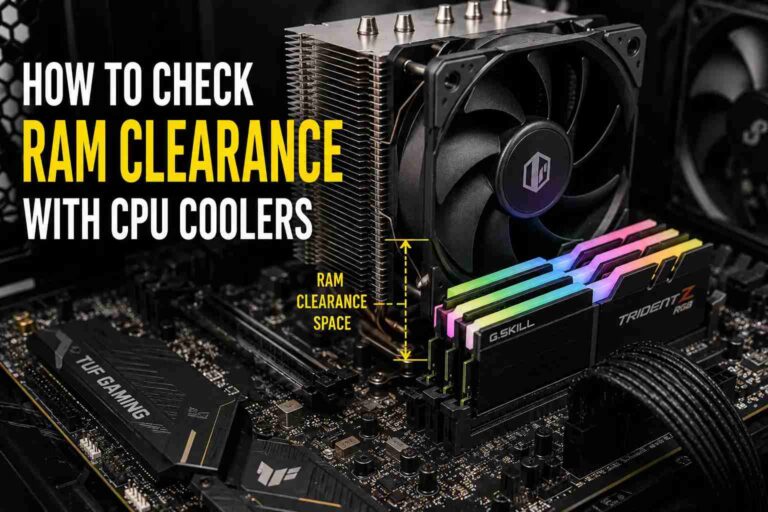 How to Check RAM Clearance with CPU Coolers? (Guide 2026)